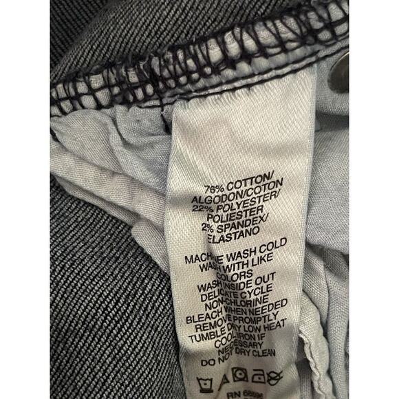 DKNY SOHO Skinny Womens Size 16 Stretch Medium Wash Mid Rise Denim Blue Jeans - Picture 10 of 13